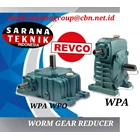 REVCO WPA. WPO PT Sarana Teknik REVCO WPA Worm Gear Speed Reducer 1