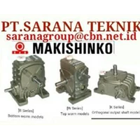 PT SARANA GEAR MOTOR MAKISHINKO worm gear reducer GEARBOX
