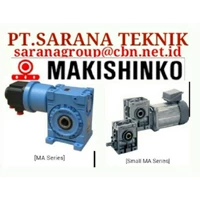MAKISHINKO gearmotor gearbox reducer PT SARANA TEKNIK