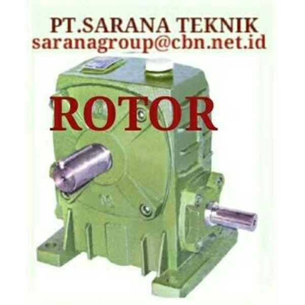 ROTOR GEAR REDUCER GEARBOX WPA