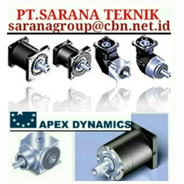 APEX DYNAMICS GEARBOX GEAR HEAD PT. SARANA TEKNIK IND