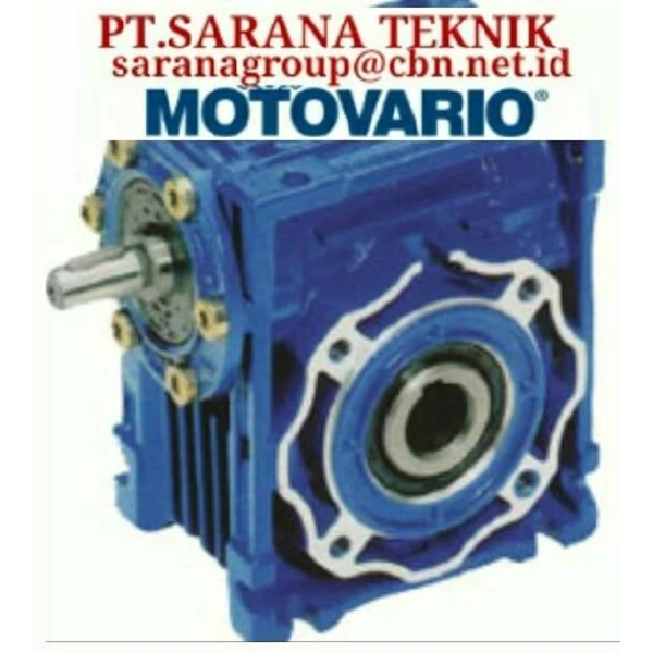 MOTOVARIO GEARBOX GEAR MOTOR REDUCER NMRV  PT. SARANA