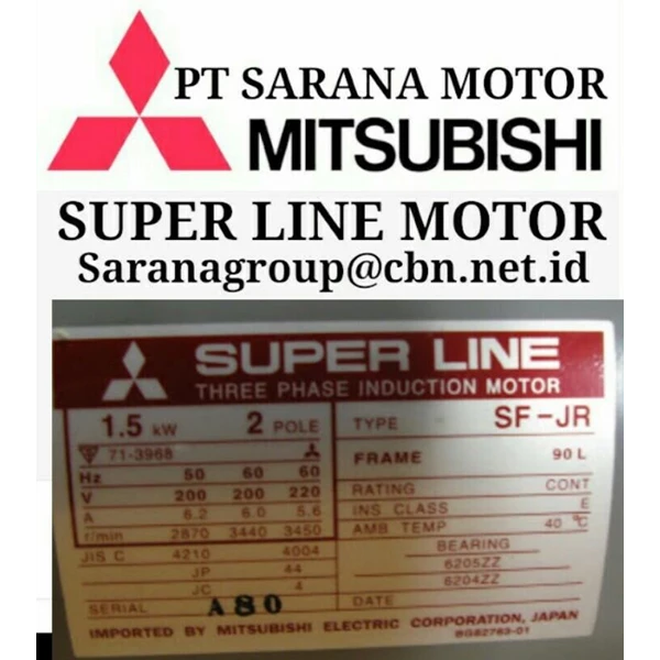 PT SARANA TEKNIK Mitsubishi Electric Motor Gear