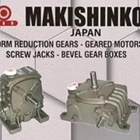 Gearbox Makishinko PT SARANA TEKNIK WORM GEAR MOTOR 1