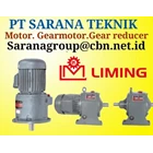 LIMING AC MOTOR PT SARANA TEKNIK shaft mounted speed gear reducer 1
