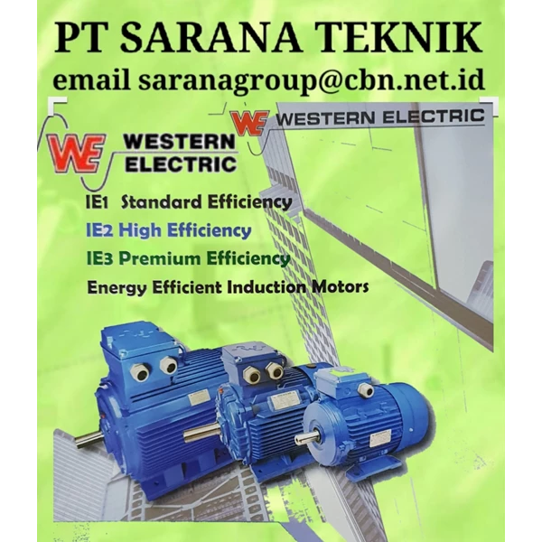 Western Electric Motor High Eficiency PT Sarana Teknik  