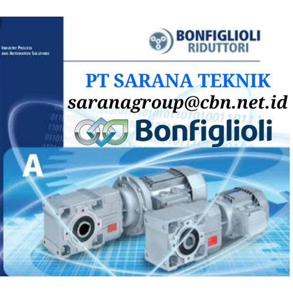 Geared motor merk Bonfiglioli pt sarana teknik 