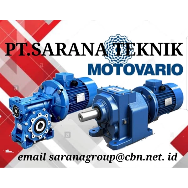 PT SARANA TEKNIK MOTOVARIO GEAR REDUCER Electric Motor Motovario 