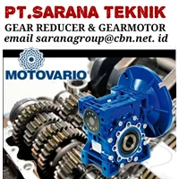 GEAR REDUCER AND GEAR MOTOR MOTOVARIO PT SARANA TEKNIK