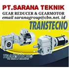 GEAR REDUCER AND GEAR MOTOR TRANSTECNO PT SARANA TEKNIK 1