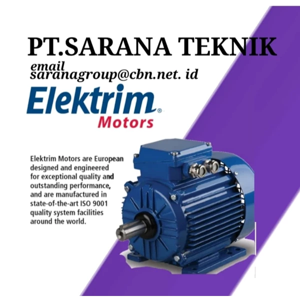 ELEKTRIM ELECTRIC MOTOR 3 PHASE & gear reducer gearmotor CANTONI EMM