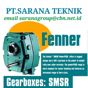 PT SARANA TEKNIK FENNER MOTOR & GEAR MOTOR REDUCER FENNER SMSR SHAFT MOUNTED SPEED REDUCER