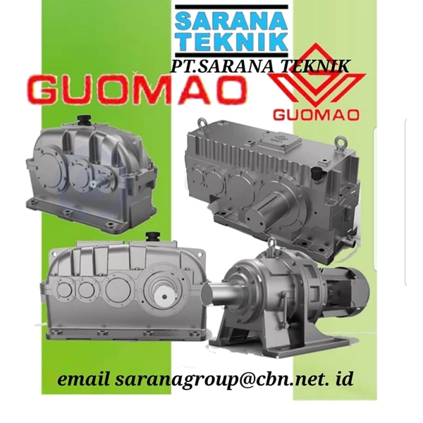 GUOMAO INDUSTRIAL GEARBOX REDUCERs pt sarana teknik